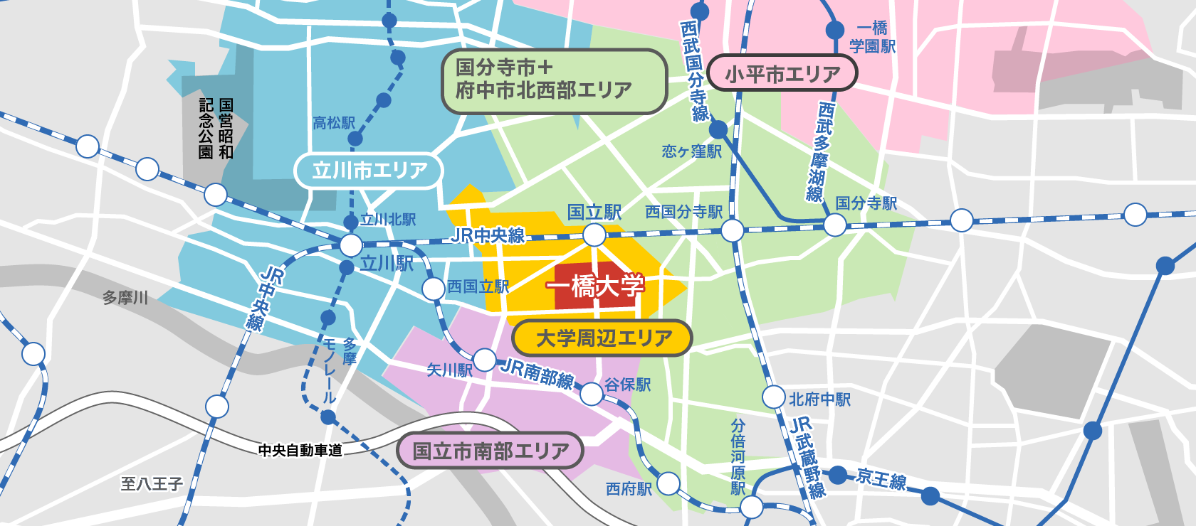 立川市エリア